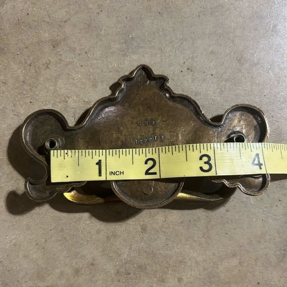 Keeler Brass Co KBC Brass Drawer Pulls‎ 11 Small 2 Large Vintage Handles Patina - Picture 7 of 8